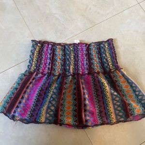 Becca printed cover up skirt